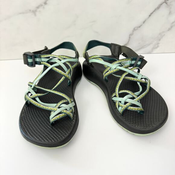 Chaco Womens ZX/3 Yampa Trail Water Sandal Size 7 Casual Summer Strappy Yellow - Picture 1 of 11